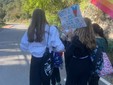 A Salussola gli studenti protagonisti della Marcia della Pace dell’Istituto Comprensivo di Cavaglià FOTO