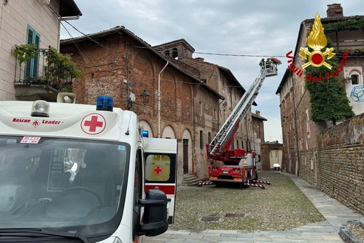 Soccorsi a Buronzo, persona trasportata all’ospedale di Biella
