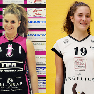 Debora Selva della Trigraf Biella e Sara Vineis dell'Ysla.it