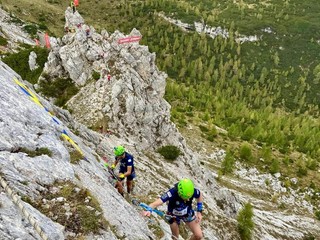 Grande risultato per il Soccorso Alpino Biellese alla 14ª Dolomiti Rescue Race
