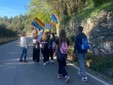 A Salussola gli studenti protagonisti della Marcia della Pace dell’Istituto Comprensivo di Cavaglià FOTO