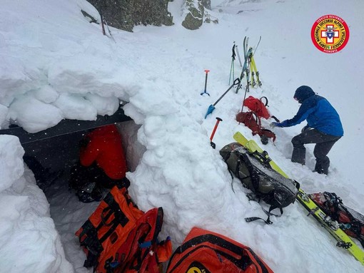 Dal Nord/Ovest, Pontechiale: scialpinista soccorso tra neve e maltempo