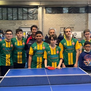 Tennis tavolo predeterminato giovanile a Isola d'Asti Splendor Autogarbaccio/ Mb Line a risultati alterni
