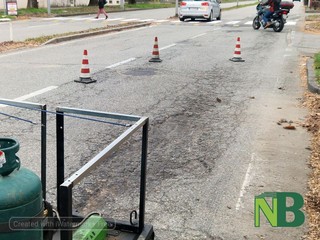 Biella, strade dissestate, il Comune testa la piastra a infrarossi