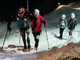Avventura e determinazione: con una gamba a testa affrontano la “Vertical Up”.