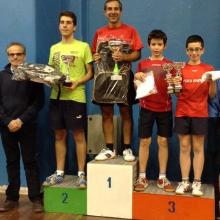 Il podio del torneo di Torino con il terzo posto conquistato da Cagna e Bonavita Il podio del torneo di Torino con il terzo posto conquistato da Cagna e Bonavita