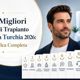 Le 10 migliori cliniche di trapianto di capelli in Turchia 2026: la classifica completa