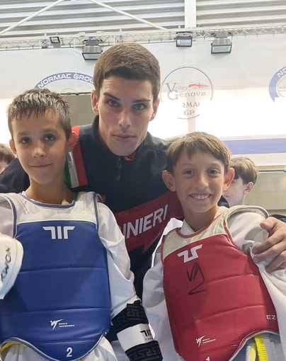 Taekwondo Ikigai a Genova con il campione olimpico Vito Dell'Aquila Taekwondo Ikigai a Genova con il campione olimpico Vito Dell'Aquila