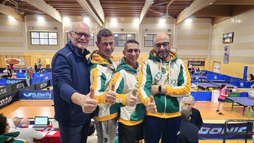 Tennistavolo, splendido 2° posto per Tommaso Zoppello nella sesta categoria di Biella