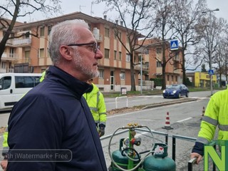 Biella, strade dissestate, il Comune testa la piastra a infrarossi