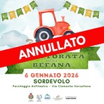 Sordevolo Annullata la "Trattorata della Befana"