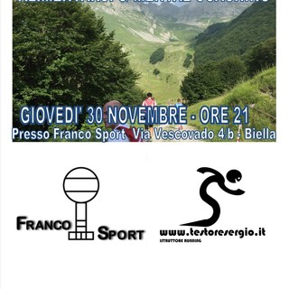 Biella: Alimentazione e strategie mentali, serata informativa da Franco Sport Biella: Alimentazione e strategie mentali, serata informativa da Franco Sport