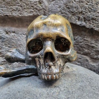 Una delle capuzzelle portafortuna, a Napoli Una delle capuzzelle portafortuna, a Napoli