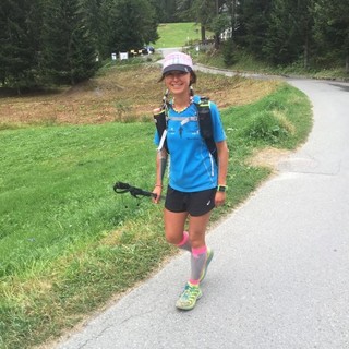 Chiara Tallia finisher al Tor des Geants 2018