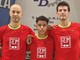 Da sinistra: Luca Lanza, Mattia Noureldin e Stefano Erba.