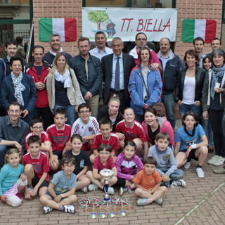 Tennistavolo - Il TT Biella festeggia il titolo di campione d'Italia