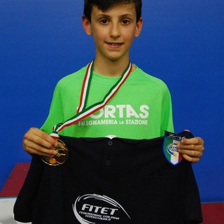 Tennistavolo: Francesco Gamba convocato in Nazionale