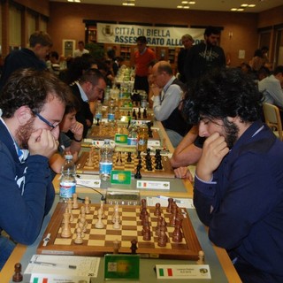 Il Torneo di scacchi Città di Biella parla russo, vince per la 2a volta Ivanov FOTOGALLERY