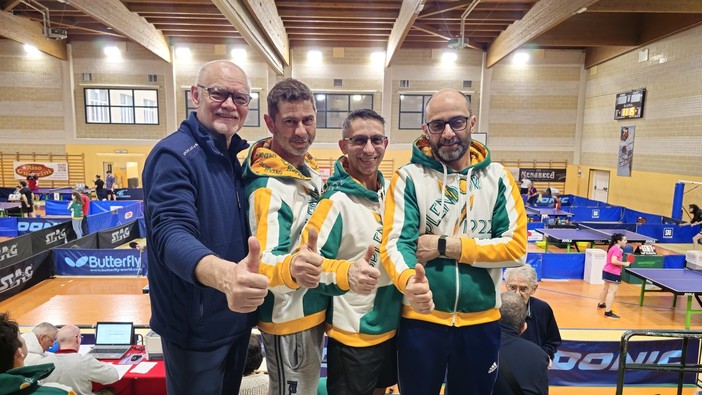 Tennistavolo, splendido 2° posto per Tommaso Zoppello nella sesta categoria di Biella