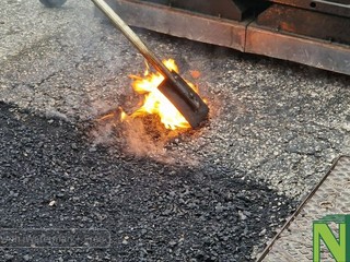 Biella, strade dissestate, il Comune testa la piastra a infrarossi