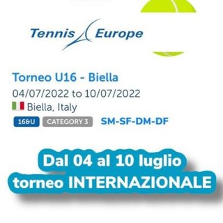 Torneo giovanile TENNIS EUROPE Under 16 grade 3 presso il Circolo I Faggi