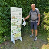 Totem sul Cammino di Oropa, visitatori e pellegrini diventano custodi dell'ambiente (foto di Federica Farassini) Totem sul Cammino di Oropa, visitatori e pellegrini diventano custodi dell'ambiente (foto di Federica Farassini)