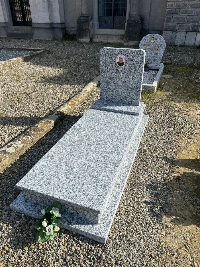 Salussola, ad Arro una tomba per Valerio, il grazie del sindaco Chioda