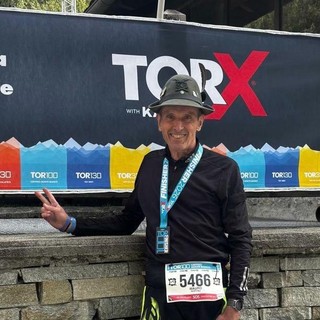 Un Alpino di Ponderano al traguardo del TOR100