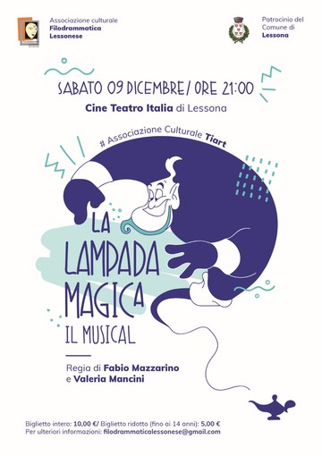 Lessona: La Lampada Magica – Il Musical sul palco al Cine Teatro Italia