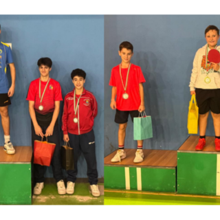Torneo Giovanile di Villadossola: il podio del torneo Under 17 maschile (Giacomo Forno al 2^ Posto); il podio del torneo Under 11 maschile (Giacomo Riva al 1^ posto e Alessandro Rizzo al 2^ posto)
