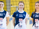 Alessia Diego, Susanna Aita e Lisa Silvestrini del Teamvolley