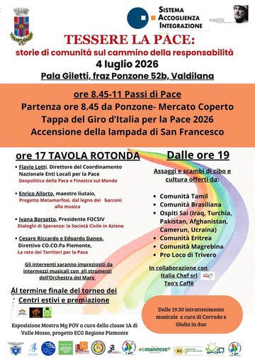 Essere la Pace, incontro a Valdilana: focus su ruolo della società civile e l’importanza delle comunità Essere la Pace, incontro a Valdilana: focus su ruolo della società civile e l’importanza delle comunità