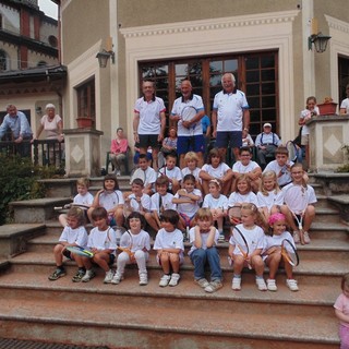 I partecipanti al corso di Tennis