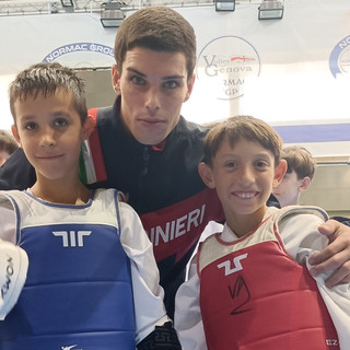 Taekwondo Ikigai a Genova con il campione olimpico Vito Dell'Aquila Taekwondo Ikigai a Genova con il campione olimpico Vito Dell'Aquila