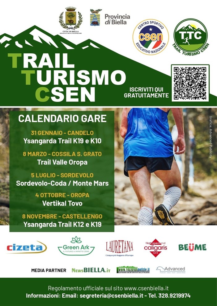“Trail Turismo Csen”: trionfo dell’Amron Team alla prima gara del circuito