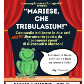 A Gaglianico "Mariese, che tribulasiun!"