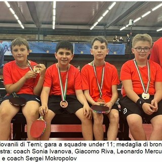 TT Biella, bottino di medaglie ai Campionati Italiani Giovanili di Terni