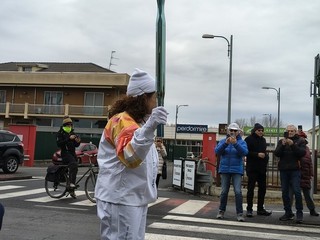 Il passaggio della fiaccola olimpica a Vercelli negli scatti di Ciro Simoni FOTO