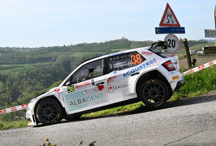 18° Rally Regione Piemonte: buona la prima prova per Tasinato e Saltarella, foto Michele Alquati