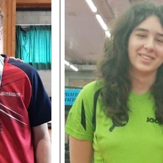 Nelle foto Federico Arno e il tecnico Gilberto Ciarmatori e Lodovica Motta e Federica Prola Nelle foto Federico Arno e il tecnico Gilberto Ciarmatori e Lodovica Motta e Federica Prola