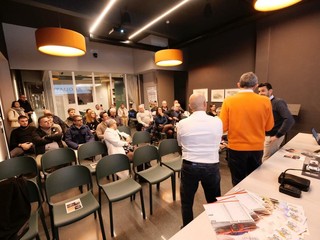 Biella: serata di auguri e solidarietà per Pier Angelo Tasinato