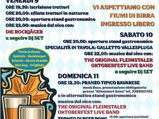 A Netro torna la Utuber Fest: tre giorni di festa, musica, trattori e fiumi di birra!