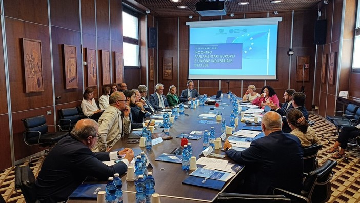 All’Unione Industriale Biellese il dialogo sull’industria europea All’Unione Industriale Biellese il dialogo sull’industria europea
