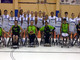 La nazionale Under 18 con la squadra dell'HB Uicep Torino