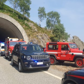 Bielmonte, giovane cade in una scarpata: in corso un complesso intervento di soccorso