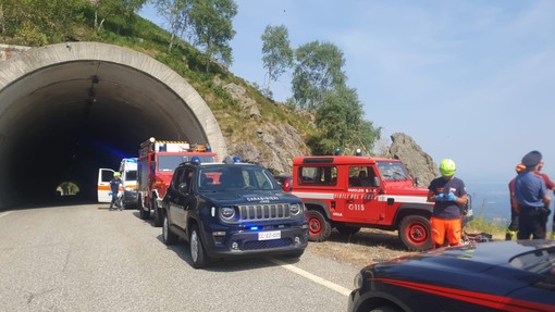 Bielmonte, giovane cade in una scarpata: in corso un complesso intervento di soccorso