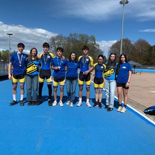 Ori, argenti e bronzi per Bi Roller ai Campionati Regionali Pista