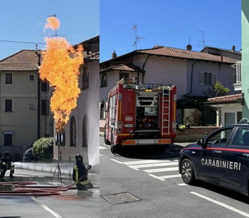 Castelletto Cervo, sovrapressione da un bombolone gpl: strada chiusa e 6 abitazioni evacuate FOTO