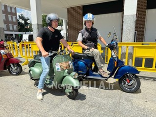 Al via i festeggiamenti per i 75 anni di Vespa Club Biella: oltre 200 i mezzi iscritti al Raduno FOTO e VIDEO Davide Finatti per newsbiella.it