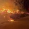 Napoli, incendio nel Parco archeologico di Longola